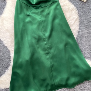 Nouvelle Robe d'été 2026 Unie Coupe Trapèze Simple Décontractée pour Femmes Vêtements Féminins Vente en Gros - Product Image 5