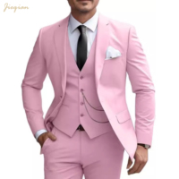 Costume 3 Pièces Homme Sur Mesure Léger en Laine Peignée pour Mariage d'Été, Plage, Soirée Formelle, Bal de Promo, Tenue de Vacances