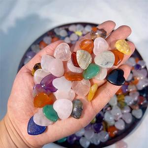 <span class=keywords><strong>Precio</strong></span> <span class=keywords><strong>Kilo</strong></span>, venta al por mayor, Natural piedra preciosa, amatista, forma de corazón, cristal de cuarzo rosa, artesanías, cristales curativos, colgantes, collar - Product Image 4
