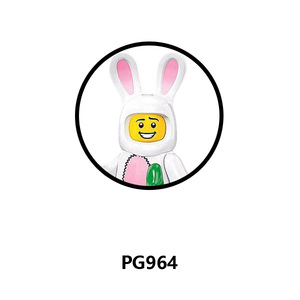 Figuras Sorpresa en Bolsa Ciega de Animales de Dibujos Animados: Ciervo Sika, Cachorro, Unicornio, Pingüino, Tiburón, Conejo. Set de Bloques de Construcción de Plástico para Ensamblar. - Product Image 6