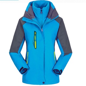 <span class=keywords><strong>Veste</strong></span> de ski imperméable pour femmes <span class=keywords><strong>3</strong></span> <span class=keywords><strong>en</strong></span> <span class=keywords><strong>1</strong></span> Coupe-vent Manteau chaud d'hiver Soft Shell Fleece Inner Hooded Rain Snow Outdoor Hiking Jacket - Product Image 3