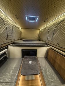 Modello pionieristico Pop-Up in alluminio rimorchio da viaggio Mini <span class=keywords><strong>Pickup</strong></span> <span class=keywords><strong>Camper</strong></span> di lusso con capacità di 4 persone e caratteristiche della cucina - Product Image 5