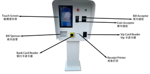 Shinewash chiosco di pagamento specializzato per l'autolavaggio automatico di soluzioni di pagamento della carta del membro della carta di cassa - Product Image 3