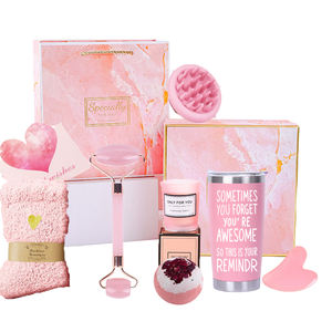 Cesti Regalo <span class=keywords><strong>per</strong></span> la Cura di Sé con Massaggiatore <span class=keywords><strong>per</strong></span> la Testa <span class=keywords><strong>per</strong></span> Donne, Set Cesto Regalo Spa Rilassante, Idee Regalo di Compleanno e Natale <span class=keywords><strong>per</strong></span> Sorella e Moglie - Product Image 1