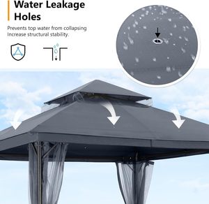 ABCCANOPY Pérgolas de Techo, Pérgolas de Madera, Pérgolas de Jardín, Altanones de Jardín, Altanones de Metal - Product Image 2