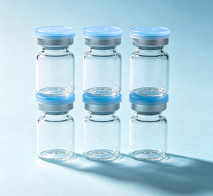 Vente en gros de flacons en verre transparent 3ml 5ml 10ml, bouchons à clapet bleus personnalisés, impression de logo possible, expédition rapide et faible quantité minimale de commande - Product Image 3