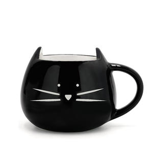 Mug en céramique JNSM, motif chat mignon, en porcelaine, écologique, design visage de chat de dessin animé, tasse à eau et à café pour le thé de l'après-midi - Product Image 1