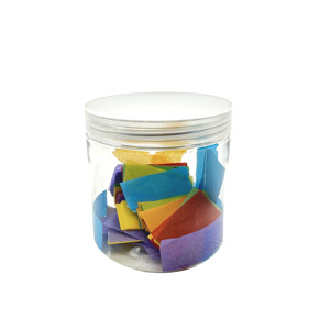 Coriandoli di Carta Biodegradabile Ignifuga Rettangolare da 1KG all'Ingrosso per Eventi - Product Image 3