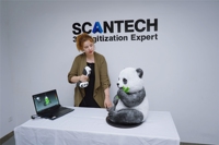 Scanner 3D portable monochrome Scantech iReal 2E, nouveau modèle en aluminium, USB, garantie 1 an, précision 0,1 mm, 1,5 M mesures/s