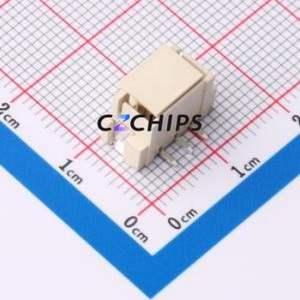 ZX-XH2.54-3PLT Wire-to-Board Pin Header SMD,P=2.5mm Connector 1x3P 2.5mm Vertical Mount XH - Product Image 1