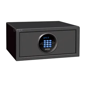 Professional cash money saving digital security safe box hotel safe secure storage box with lock