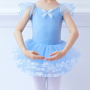 B8154 Tutù da Balletto per Ragazze, Abito da Danza per Allenamento, Abbigliamento per Ballerine, Vestito da Balletto Carino - Product Image 6