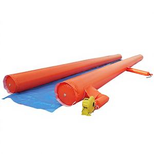 Tobogán Acuático Inflable WINSUN para Parques Acuáticos y Atracciones, Diseño de Esquina Larga para Centros Comerciales y Jardines - Product Image 1