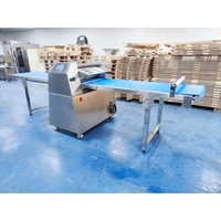 Machine à pâte automatique verticale en acier inoxydable pour pâtisserie danoise, capacité 4kg, 5kg, 6.5kg, avec laminoir à pâte
