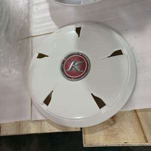 Cubierta de Cubo de Rueda para Autobús Se-tra, Marca HAILE, Material ABS, Rojo y Negro, Modificación/Actualización de Autobús - Product Image 2