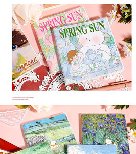 Quaderno con Copertina Rigida in Gomma Spessa di Alta Qualità 48K, Confezione Regalo per Studenti delle Scuole <span class=keywords><strong>Medie</strong></span> e Superiori - Product Image 1