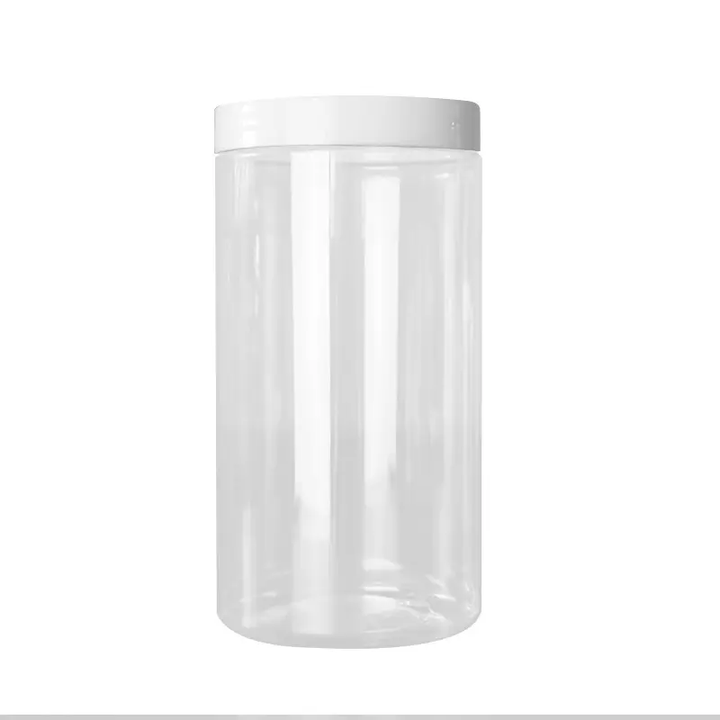 1000Ml 1L Food Grade Huisdier Plastic Mason Jar Plastic Potten Voor Snoep Of Salades