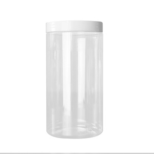 1000ミリリットル1L Food Grade PET Plastic Mason Jar Plastic Jars For CandyまたはSalads