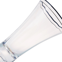 Lot de verres à vin à pied avec bordure argentée, style vintage, flûtes à champagne et gobelets à eau pour mariages et fêtes – Vente en gros à prix réduit