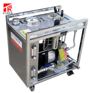 Bomba de teste de pressão hidráulica TEREK Air com pressões Até 3200 bar | Modelo LU-LDD-400 - Product Image 1