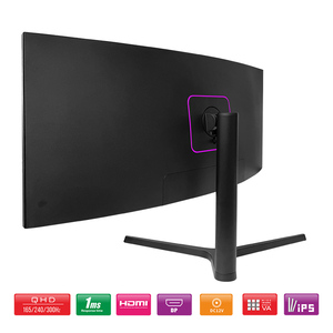 Nouvel article Écran LED incurvé <span class=keywords><strong>35</strong></span> <span class=keywords><strong>pouces</strong></span> 4K 165 Hz pour jeux sur ordinateur PC Free Sync AMD - Product Image 5