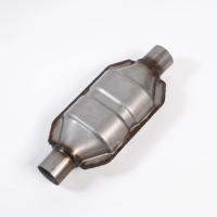 Convertisseur catalytique universel YF Auto de 2,5 pouces à haut débit, normes Euro V OBD1/2, système d'échappement en acier inoxydable