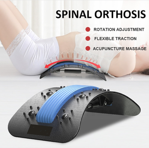 Appareil de traction ABS lombaire extérieur masseur dorsal civière pour le soulagement de la douleur <span class=keywords><strong>musculaire</strong></span> et le soutien de la colonne vertébrale - Product Image 4