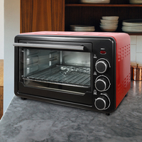 Mini four grille-pain électrique 16L, four de cuisine à air chaud et four à pizza et à gâteau de dinde, nouvel arrivage