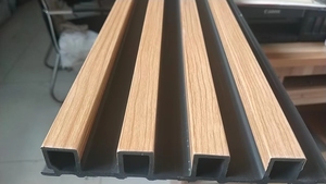 WPC Wall <strong>Panel</strong> <strong>Wooden</strong> Alternative Wall Cladding for <strong>Living</strong> <strong>Room</strong> for Boards Category - Product Image 5