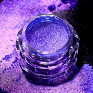 Pigment automobile brillant effet caméléon, poudre de pigment pour peinture à changement de couleur, pigment pour ongles effet aurore - Product Image 2