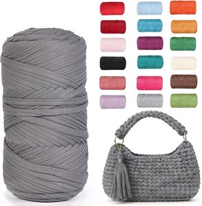 Wholesale 100g 4mm High Tenacity Spun Tech Soft Acrylic Yarn Dyed Hand <b>Knitting</b> Blended Yarn for <b>Storage</b> Basket Blankets - Product Image 1