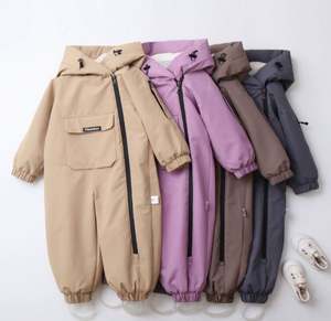 Mono de Nieve Extra Grande para Niña al por Mayor, Ropa de Invierno para Niños, Ropa de Abrigo Cortavientos para Bebés - Product Image 5