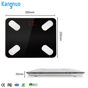 Balança eletrônica de pesagem humana, aplicativo de banheiro, balança de peso digital, máquina inteligente, balança corporal, balança de vidro - Product Image 3
