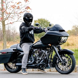 Tay lái đa năng H-D 1 inch cho xe máy Harley, phụ tùng khung và thân xe, tay lái kiểu Street, Tracker, FXLR/FXBB/FLTR/FLHT, thiết bị điều khiển xe máy - Product Image 5