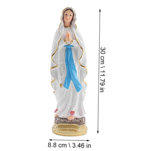 Adornos Modernos para Decoración del Hogar, Artesanía <span class=keywords><strong>de</strong></span> Resina Ecológica, Diseño Artístico con Patrón Escénico, Jesús, María, Oración Navideña, Tamaño Mediano - Product Image 1