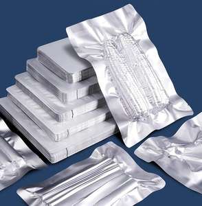 טמפרטורה גבוהה 121 מזון כיתה חומר מותאם אישית אלומיניום לעמוד מחדש שקית שקית כיס עבור אריזת מזון בריאות מוכנה לאריזת מזון מוכן - Product Image 1