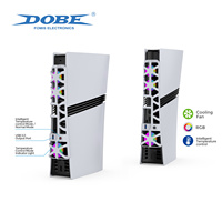 Accessoires PS5 Pro de l'usine DOBE, ventilateur de refroidissement intelligent à contrôle de température pour console de jeu PS5 Pro