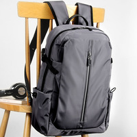 Hot Sale High Quality Unisex Daily Used Fashion Waterproof Polyester Laptop Backpack with Zipper Closure Below 24L Capacity