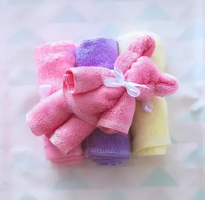 Poplar Bamboo Newborn Face Washcloth Towel Bamboo Baby Washcloths