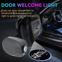 LELANPU Projecteur Laser de Bienvenue pour Voiture, Logo Ambiant, Accessoire Auto, Lumière de Porte LED