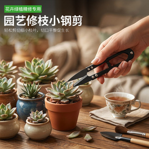Sécateur de taille Pinheng en acier inoxydable avec poignée rouge, outil de jardinage manuel pour fleurs, arbres fruitiers et horticulture - Product Image 4