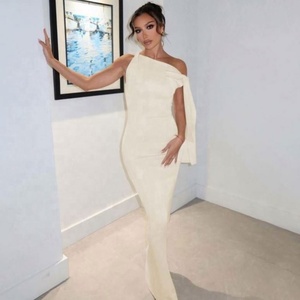 Tendenze 2025 nuovo arrivo abiti lunghi senza maniche vestiti eleganti da festa da donna - Product Image 5