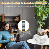 Reproductor de CD Portátil de Fábrica con Grabador de Casetes, Radio FM, Boombox con Control Remoto para el Hogar y Estudiantes