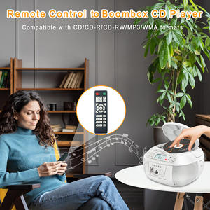 Reproductor de CD Portátil de Fábrica con Grabador de Casetes, Radio FM, Boombox con Control Remoto para el Hogar y Estudiantes - Product Image 6