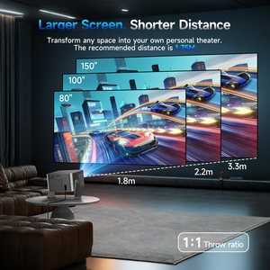โปรเจคเตอร์ HY350 GT 1080P 4K ความสว่าง 900 ANSI ลูเมนส์ ระบบอัตโนมัติ รองรับ 5.0 3D พร้อมใช้งาน พกพาสะดวกสำหรับใช้ในบ้าน - Product Image 6