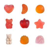 Gummies de vinaigre de cidre de pomme véganes pures en vrac GMP 3G avec vitamines