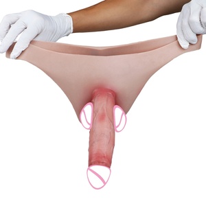 Ropa Interior de Silicona con Dildo Realista, Dildo Strapon para Travesti, Transgénero, Cosplay, Juguetes Sexuales para Adultos, Masturbador Masculino - Product Image 3