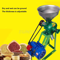 Machine de Mouture de Farine de Blé Multifonctionnelle la Plus Vendue Broyeur Humide et Sec pour Maïs Céréales Sucre en Poudre