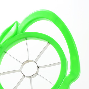 Fruit Slicer Stainless Steel Plastic Handle Apple Shaped Cutter Kitchen Tool For Fruits Vegetables - Product Image 5