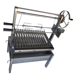 Parrilla de acero inoxidable para acampar al aire libre con kit de asador Parrilla de Santa Marial Parrilla Argentina - Product Image 5